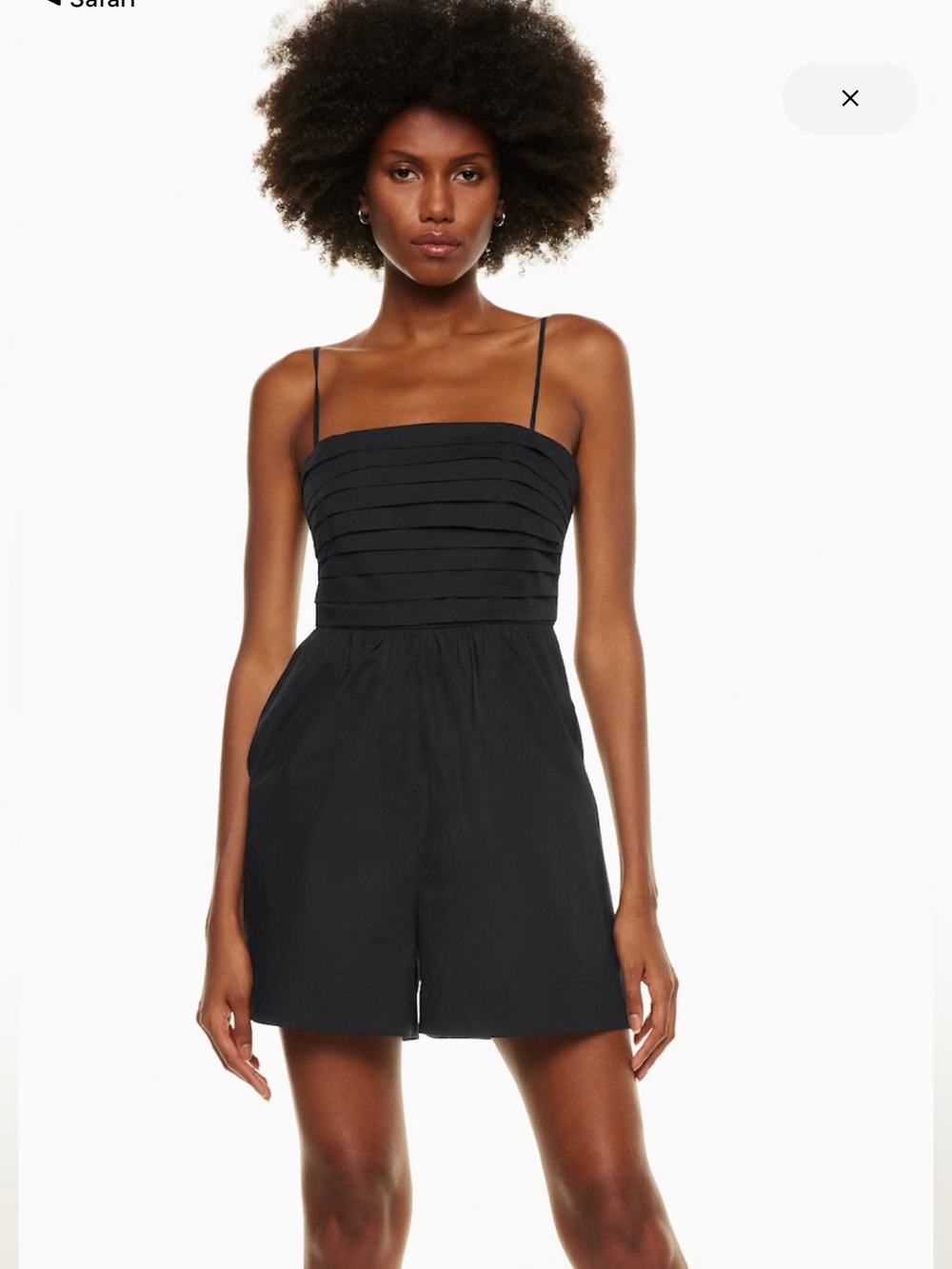 Babaton Abacus Poplin Romper
